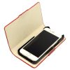 MiaMore PHONE CASE L1781 (IPHONE 12 PRO) piros női marhabőr irattartó 16 x 8.5 x 2 cm