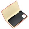 MiaMore PHONE CASE L1781 (IPHONE 12 PRO) piros női marhabőr irattartó 16 x 8.5 x 2 cm