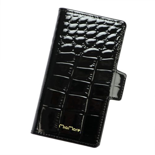 MiaMore L1781 fekete női bőr telefontartó 9 x 15.5 x 2 IPHONE 13 PRO