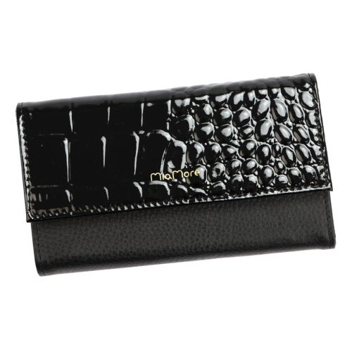 MiaMore L1782 fekete női bőr telefontartó 15.5 x 9 x 3 cm IPHONE 12 PRO