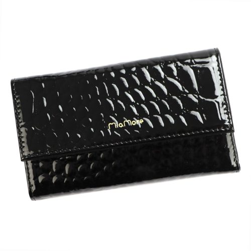 MiaMore L1782-2 fekete női bőr mobiltartó 15 x 9 x 4 cm IPHONE 11