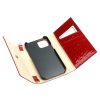 MiaMore L1782-2 piros női bőr mobiltartó 15 x 9 x 4 cm IPHONE 12