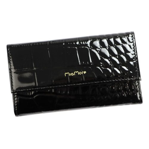 MiaMore L1782-2 fekete női bőr mobiltartó 15 x 9 x 4 cm IPHONE 12 PRO