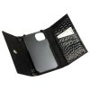 MiaMore L1782-2 fekete női bőr mobiltartó 15 x 9 x 4 cm IPHONE 12 PRO