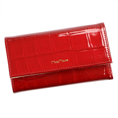 MiaMore L1782-2 piros női bőr mobiltartó 15.5 x 9 x 3 cm IPHONE 13 PRO