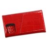 MiaMore L1782-2 piros női bőr mobiltartó 15.5 x 9 x 3 cm IPHONE 13 PRO