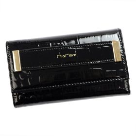   MiaMore L1784 fekete női bőr mobiltartó 15.5 x 9 x 4 cm IPHONE 12