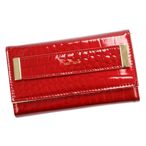 MiaMore L1784 piros női bőr mobiltartó 15.5 x 9 x 4 cm IPHONE 12 PRO