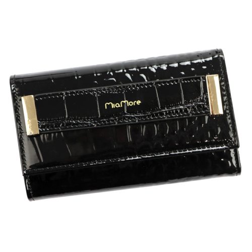 MiaMore L1784 fekete női bőr mobiltartó 15.5 x 9.5 x 4 cm IPHONE 13 PRO