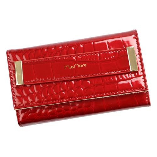 MiaMore L1784 piros női bőr mobiltartó 15.5 x 9.5 x 4 cm IPHONE 13 PRO