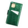 MiaMore L1789 zöld női bőr mobiltartó 9 x 15.5 x 3 cm IPHONE 13