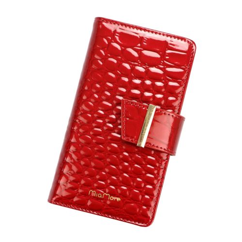 MiaMore L1789 piros női bőr mobiltartó 9 x 15.5 x 3 cm IPHONE 13 PRO