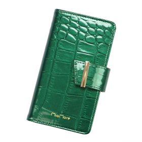   MiaMore L1789 zöld női bőr mobiltartó 9 x 15.5 x 3 cm IPHONE 13 PRO