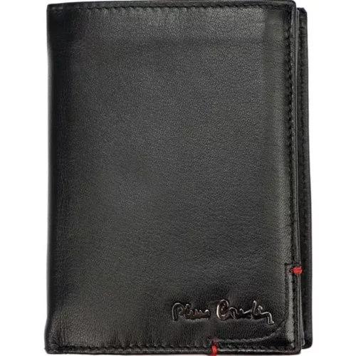Pierre Cardin Tilak75 330 fekete férfi bőrpénztárca, RFID 9,5 × 13 cm