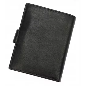   Pierre Cardin fekete férfi bőr pénztárca, RFID védelemmel, 12 × 9 cm