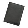 Pierre Cardin TILAK75 1810 fekete-piros férfi marhabőr pénztárca 8 x 10 x 2 cm