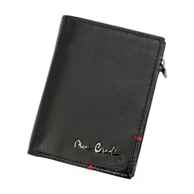   Pierre Cardin TILAK75 2421 fekete férfi bőr pénztárca, RFID védelemmel 8 x 10.5 cm