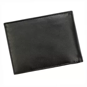   Pierre Cardin TILAK75 8804 fekete férfi bőr pénztárca, RFID védelemmel, 12 × 9 cm