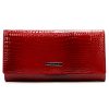 Cavaldi H24-1-RS9 piros bőr női bőr pénztárca 18,5 x 10 cm