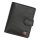 Albatross SN MW02 Z RFID fekete férfi marhabőr pénztárca 10.5 x 12.5 x 3 cm