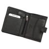 Albatross SN MW02 Z RFID fekete férfi marhabőr pénztárca 10.5 x 12.5 x 3 cm