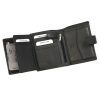 Albatross SN MW02 Z RFID fekete férfi marhabőr pénztárca 10.5 x 12.5 x 3 cm