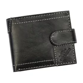   Charro IASI 145 fekete férfi bőr pénztárca 11 x 9 x 2.5 cm