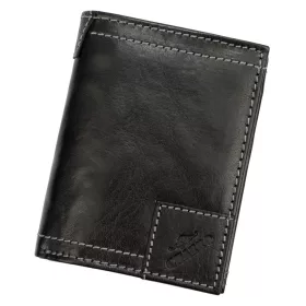   Charro IASI 1379 fekete férfi bőr pénztárca 9.5 x 12.8 x 3 cm