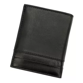   Renato Balestra PDK166-65 fekete férfi bőr pénztárca 9 x 11 x 2.5 cm