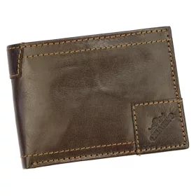   Charro IASI 1123 barna férfi bőr pénztárca 12.5 x 9.5 x 2.8 cm
