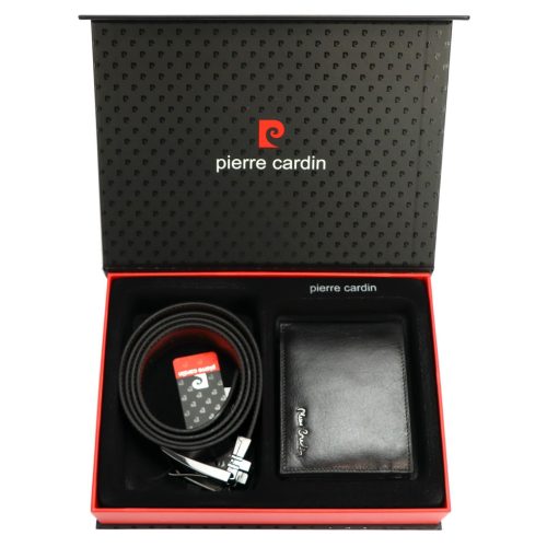 Pierre Cardin ZG-106 férfi marhabőr ajándék szett 25.5 x 19.5 x 5.5 cm