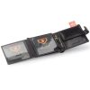 Peterson PTN 304Z 2-1-1 fekete férfi marhabőr pénztárca 12 x 9 x 2.5 cm