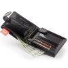 Peterson PTN 304Z 2-1-1 fekete férfi marhabőr pénztárca 12 x 9 x 2.5 cm