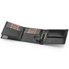 Peterson PTN 304 2-1-1 fekete férfi bőr pénztárca 13 x 9.5 x 2.5 cm 