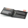 Peterson PTN 304 2-1-1 fekete férfi bőr pénztárca 13 x 9.5 x 2.5 cm 