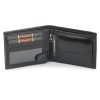 Peterson PTN 304 2-1-1 fekete férfi bőr pénztárca 13 x 9.5 x 2.5 cm 