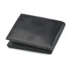 Peterson PTN 304 2-1-1 fekete férfi bőr pénztárca 13 x 9.5 x 2.5 cm 