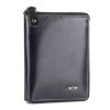 Peterson PTN 340 2-1-1 fekete férfi bőr pénztárca 10 x 13.5 x 2 cm