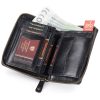 Peterson PTN 340 2-1-1 fekete férfi bőr pénztárca 10 x 13.5 x 2 cm