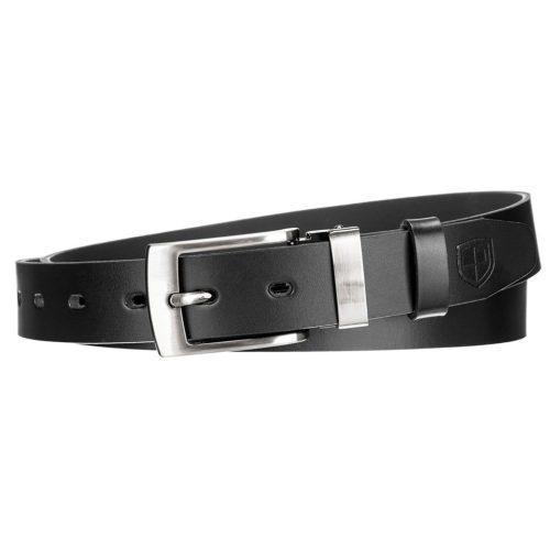 Peterson PTN 2600691 BLACK férfi marhabőr öv