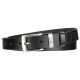 Peterson PTN 2600691 BLACK férfi marhabőr öv