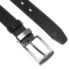 Peterson PTN 2600691 BLACK férfi marhabőr öv