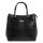 MiaMore 01-032 CROCO fekete női bőr válltáska 35 x 28.5 x 15 cm