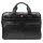 Nordee S134 B fekete férfi bőr aktatáska, laptop 15,6" 40 x 28.5 x 9 cm