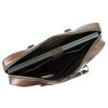 Nordee S133 barna férfi bőr aktatáska, laptop 15,6" 38 x 27.5 x 9 cm