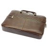 Nordee S133 barna férfi bőr aktatáska, laptop 15,6" 38 x 27.5 x 9 cm