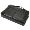 Nordee S137 fekete férfi bőr aktatáska 38 x 27 x 10 cm
