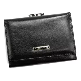   Lorenti 15-09-CIS fekete női bőr pénztárca 12.5 x 10 x 3.5 cm