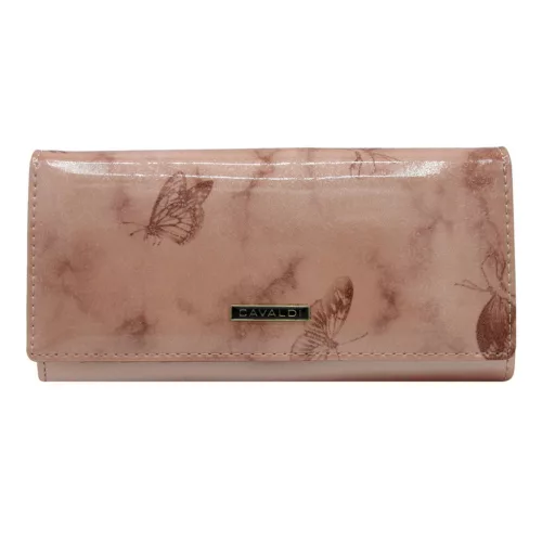 Cavaldi H22-1-SBF bézs női bőr pénztárca 18.5 x 10 x 3.5 cm