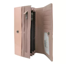   Cavaldi H27-1-SBF bézs női bőr pénztárca 18.5 x 9.5 x 3 cm 